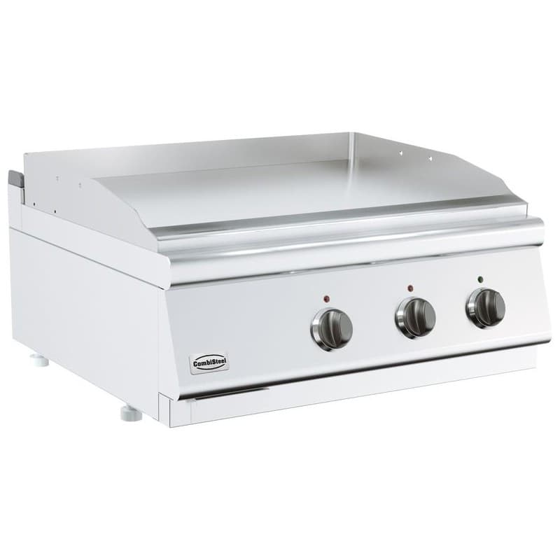 BASE 700 PLAQUES GRILL A ÉL. CHROME COMBISTEEL