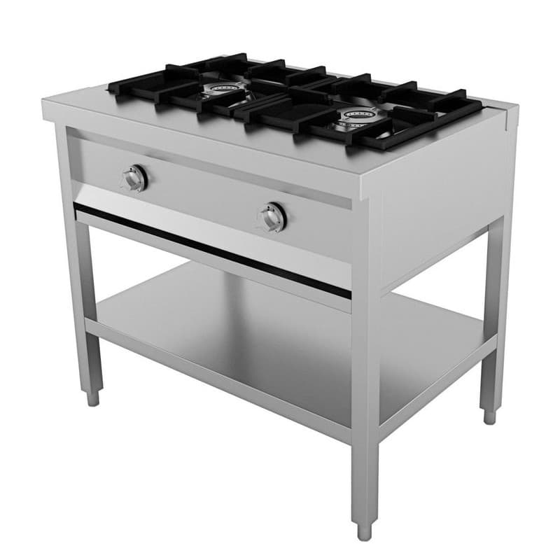 CUISINIERE 2 BR. COMBISTEEL