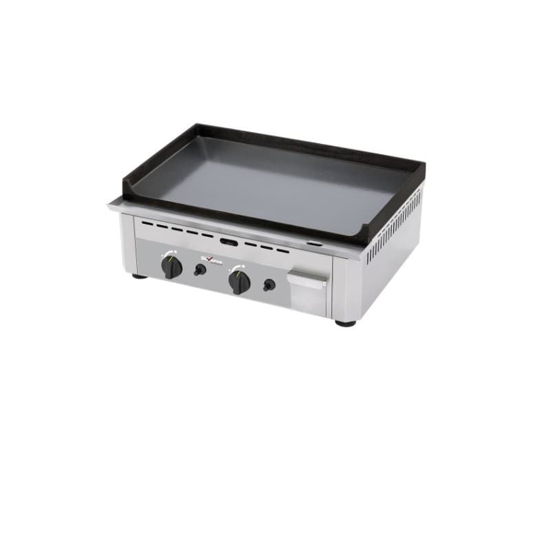 Plaque à snacker, double, fonte emaillee DIVERSO