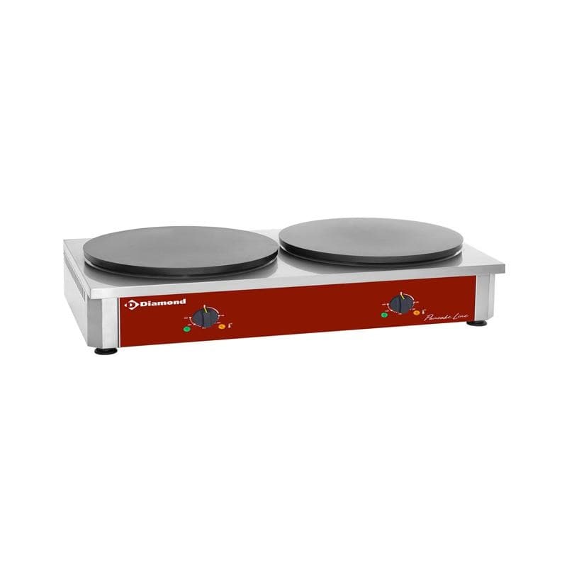 Crepiere double haut rendement electrique DIAMOND