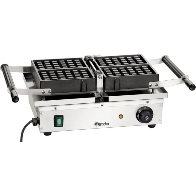 Gaufrier double ouverture 180° Bruxelles 4x6 BARTSCHER