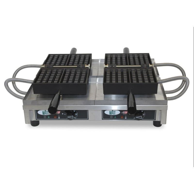 Gaufrier double gamme 180 - 4x6 Liège Krampouz KRAMPOUZ