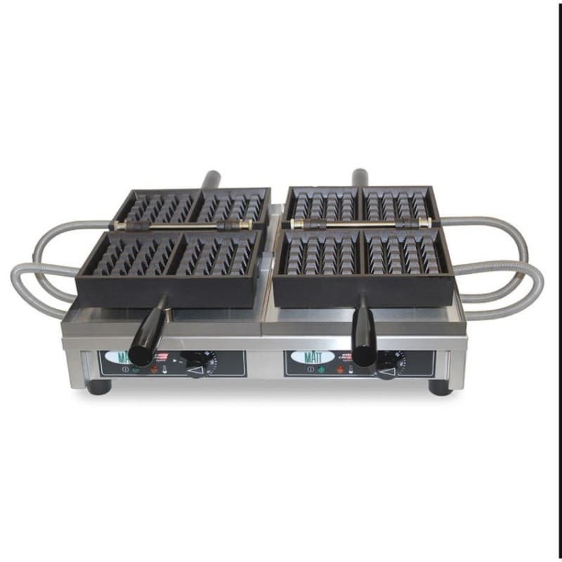 Gaufrier double 180° - 4x5 Liège Krampouz KRAMPOUZ