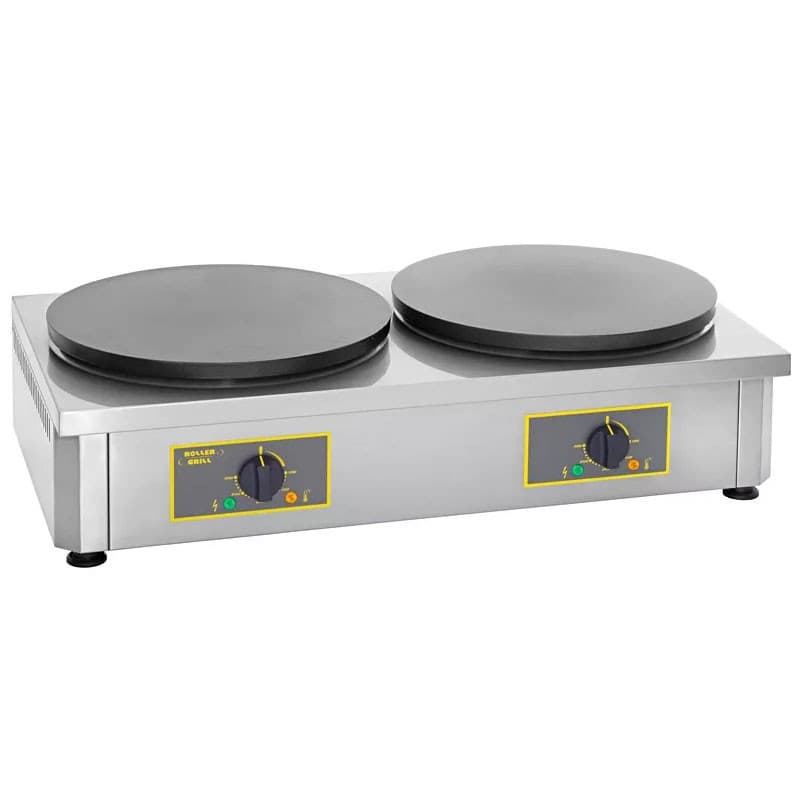 Crêpière électrique double 2 x Ø350 mm ROLLER GRILL