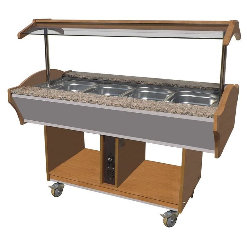 BUFFET CHAUD GN 4/1 COMBISTEEL