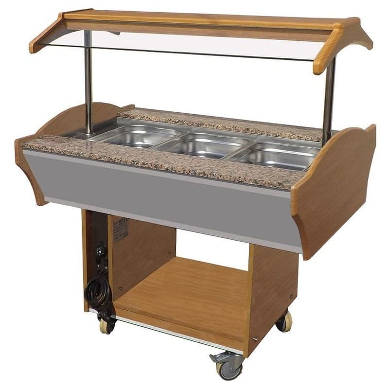 BUFFET CHAUD GN 3/1 COMBISTEEL