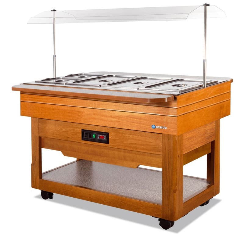Buffet central chauffant SCAIOLA