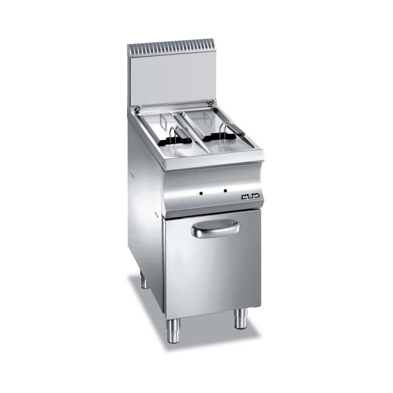Friteuse gaz sur coffre 2x7 L MBM MBM