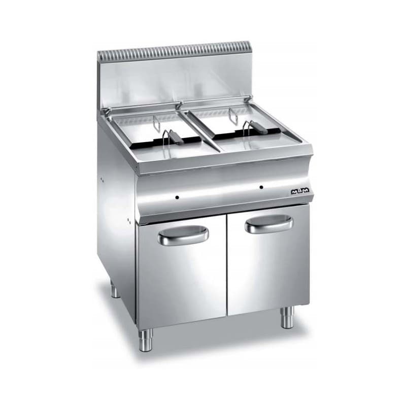 Friteuse gaz sur coffre 2x14 L MBM MBM