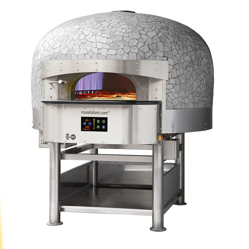 Four à gaz 2 pizzas COUPOLE MOSAIQUE MORELLO FORNI