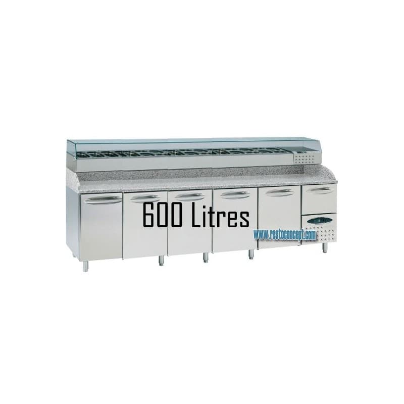 Meuble à pizza GN1/4 MERCATUS