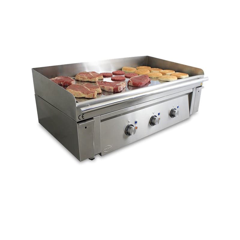 Plaque cuisson en chrome électrique MIRROR