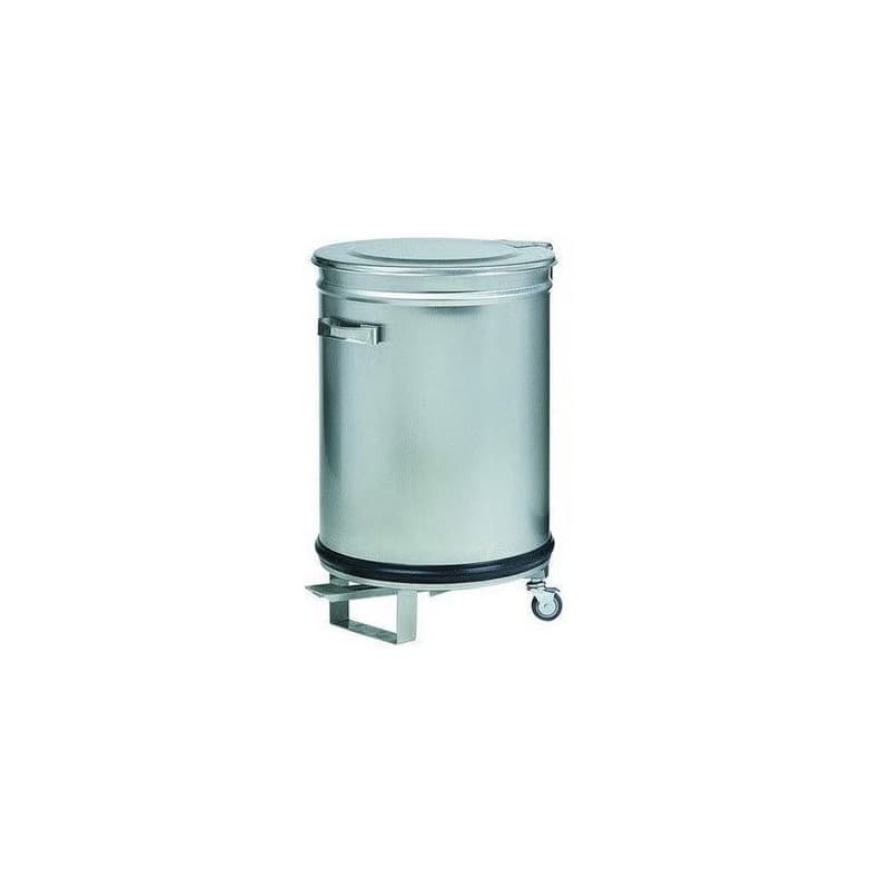 Poubelle inox 50 Litres DIAMOND