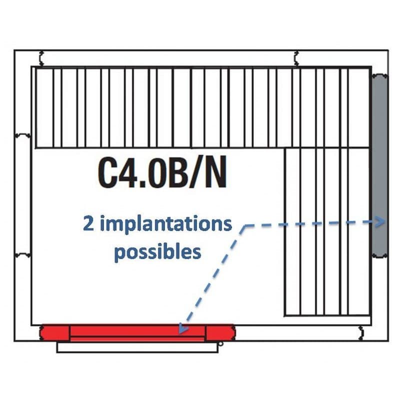 Chambre froide (C4.0B/N)