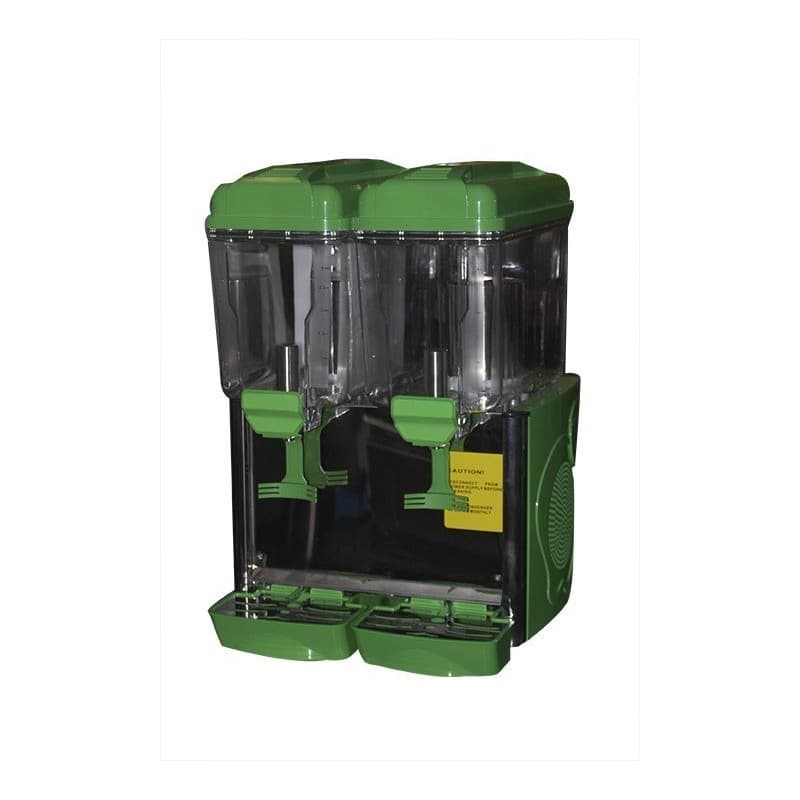 Distributeur de boissons froides double