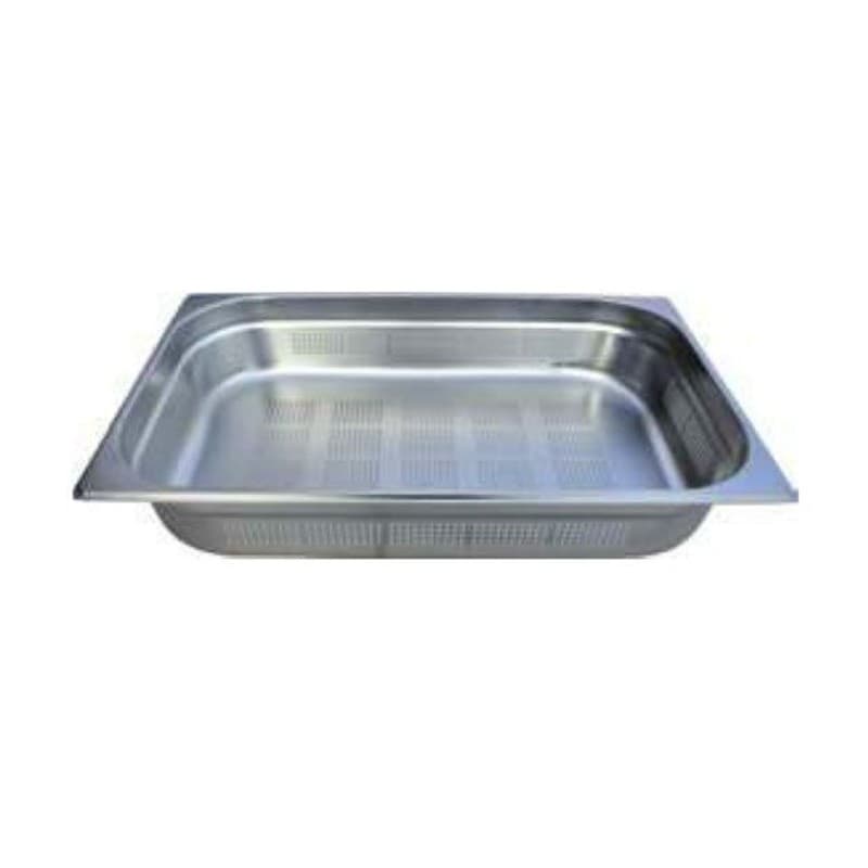 Bac Gastronorme Inox perforé GN 2/3 Prof. 65 mm