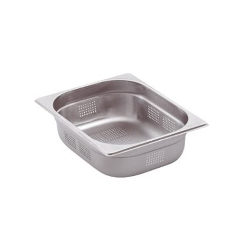 Bac Gastronorme Inox perforé GN 2/3 Prof. 100 mm