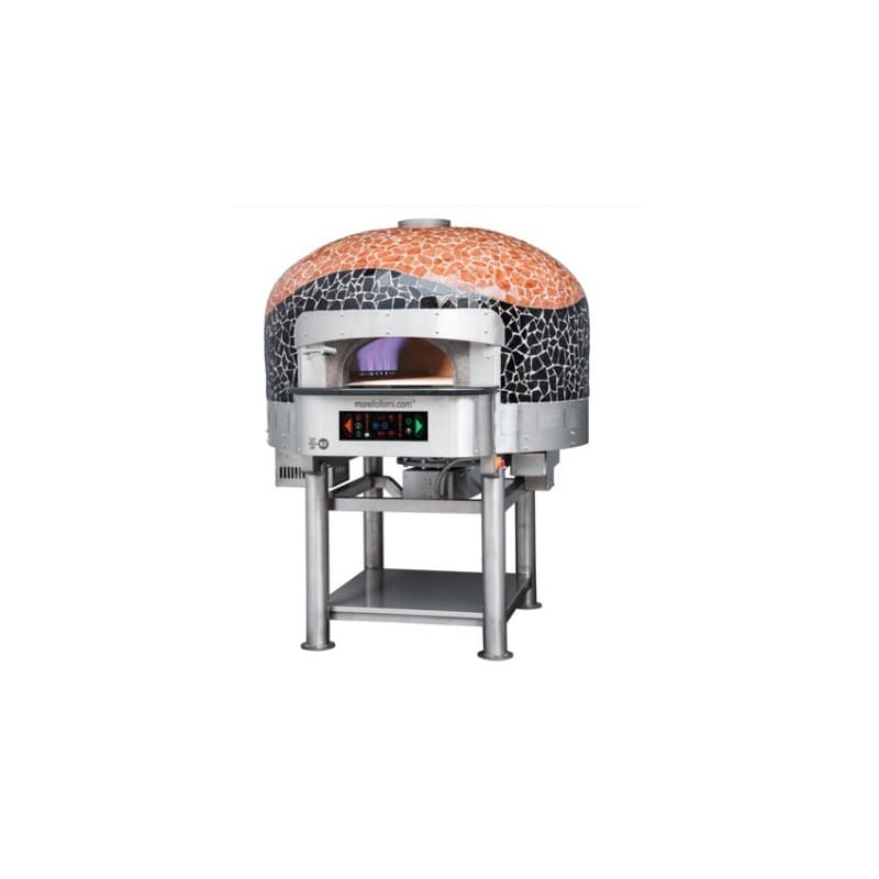 Four rotatif 8pizzas Coupole Mosaïque MORELLO FORNI