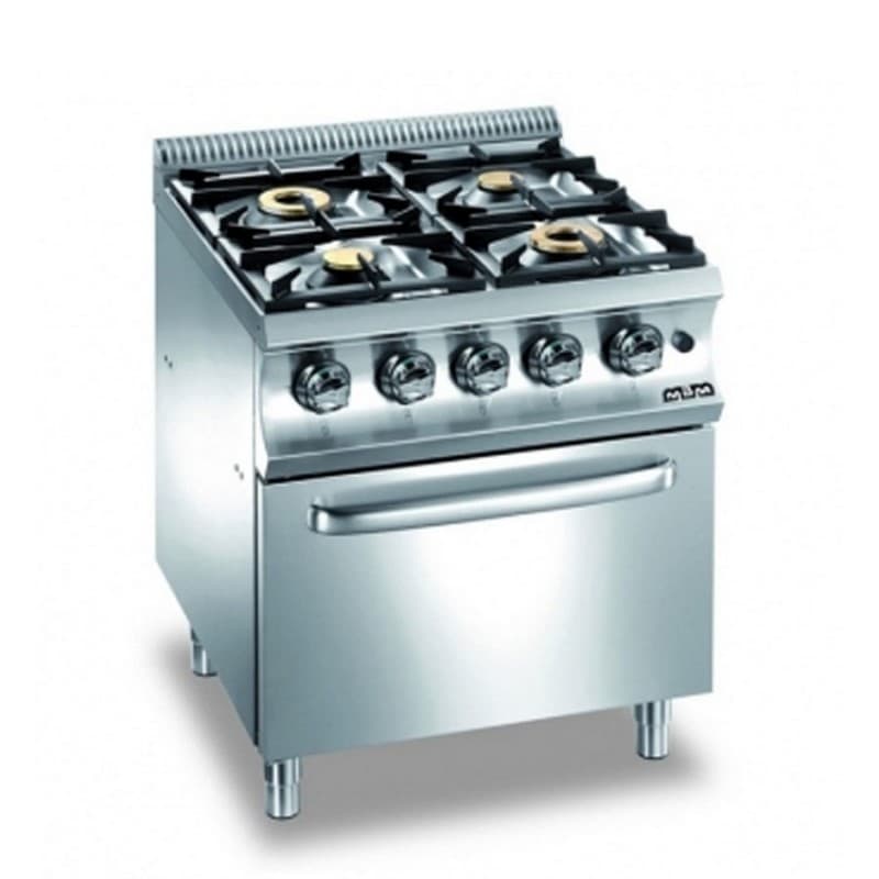 CUISINIÈRE A GAZ 4 FEUX SUR FOUR MBM MBM