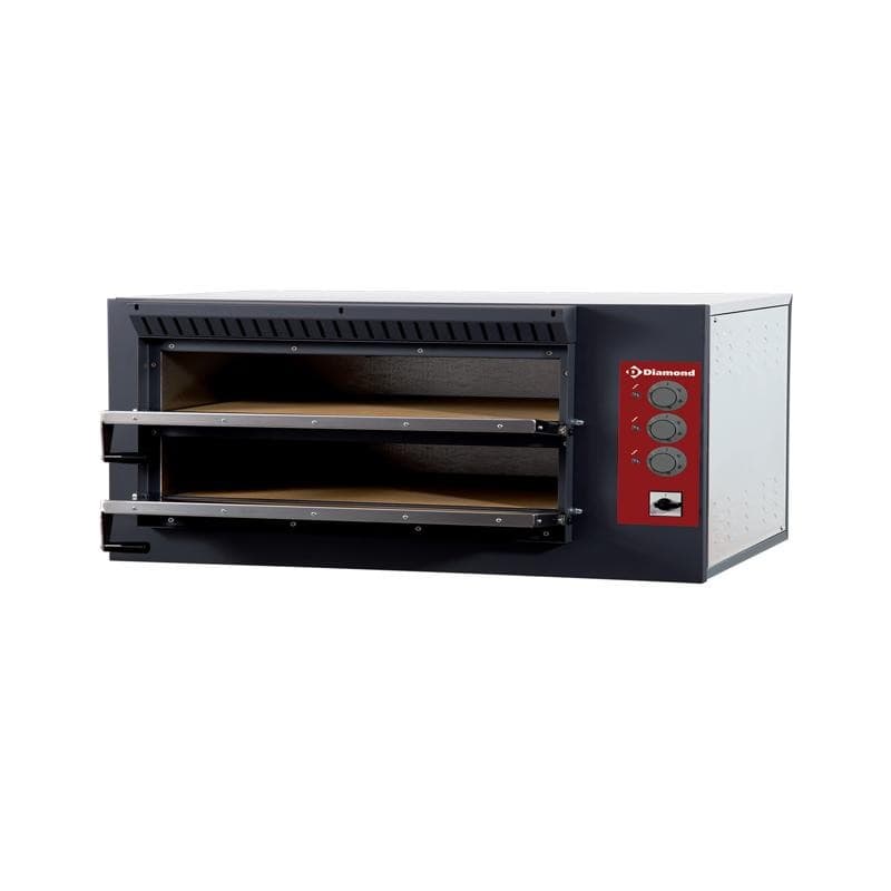 Four electrique a pizzas 2 chambres DIAMOND