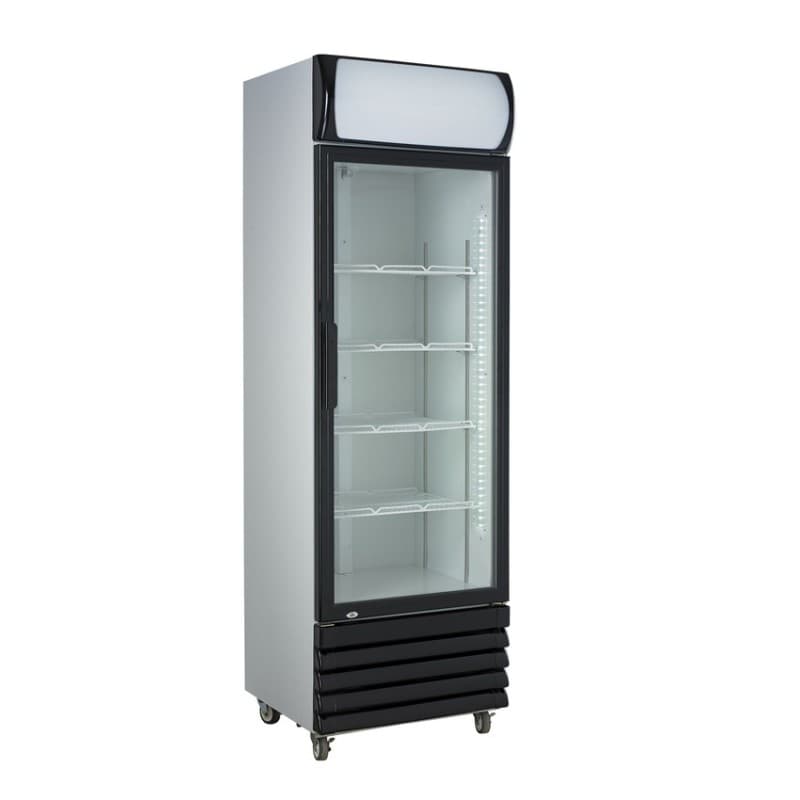 Réfrigérateur 1 porte en verre 360L COMBISTEEL