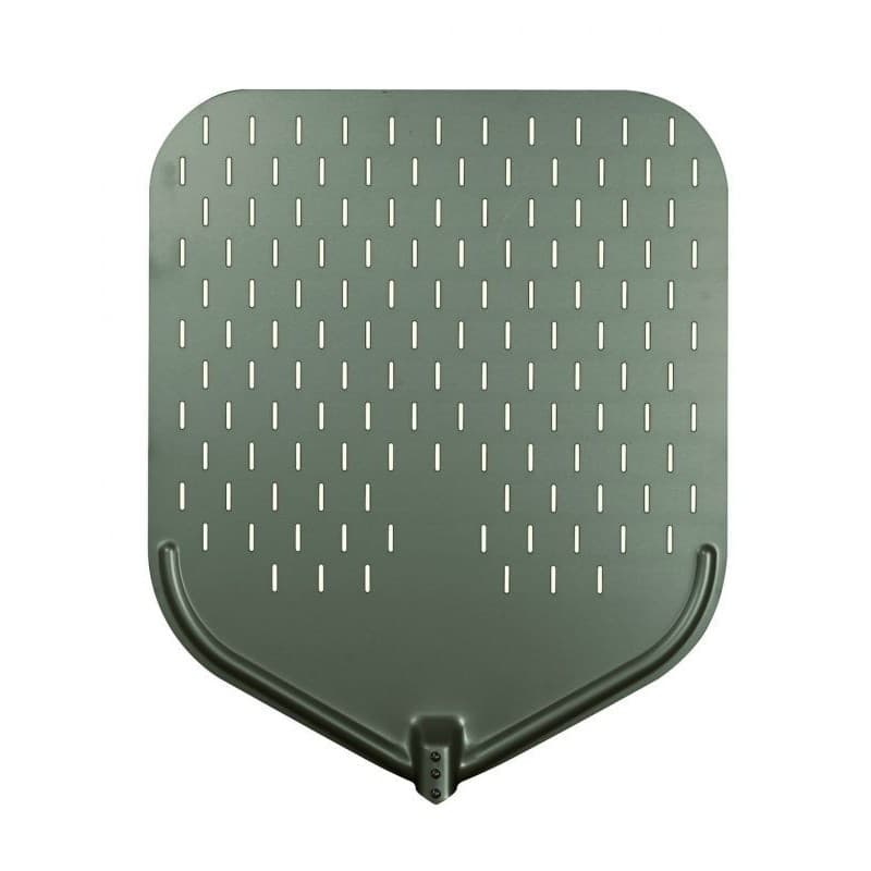 Pelle à pizza rectangulaire perforé oxydé 32cm REGINA