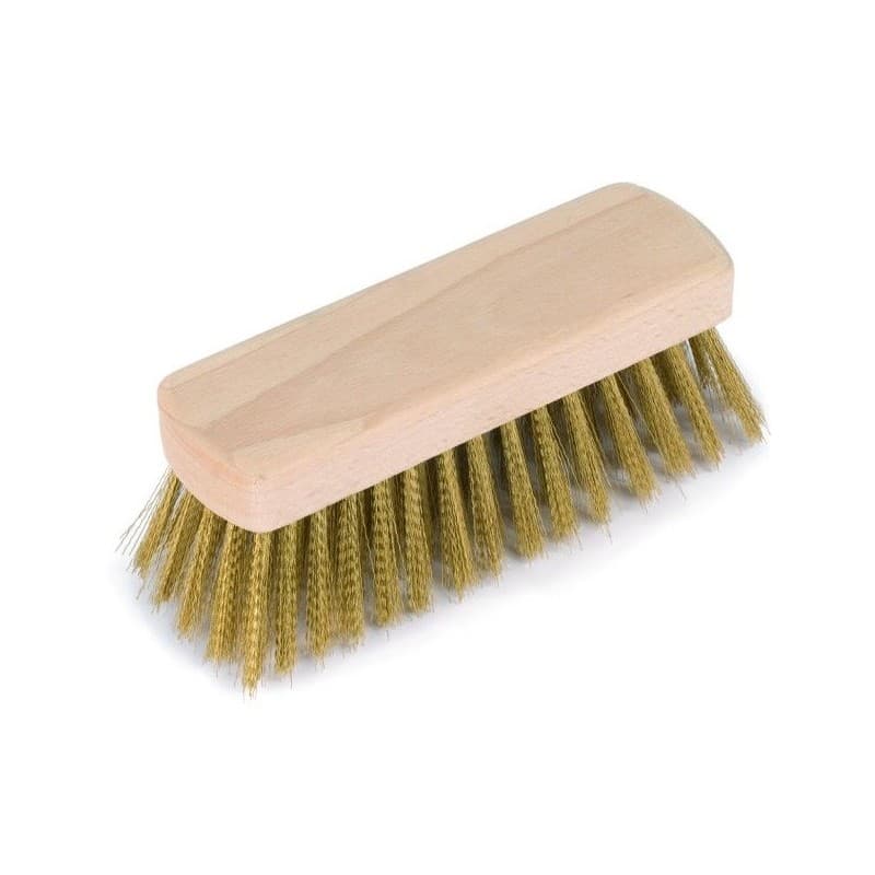 Brosse rectangulaire en laiton et bois REGINA