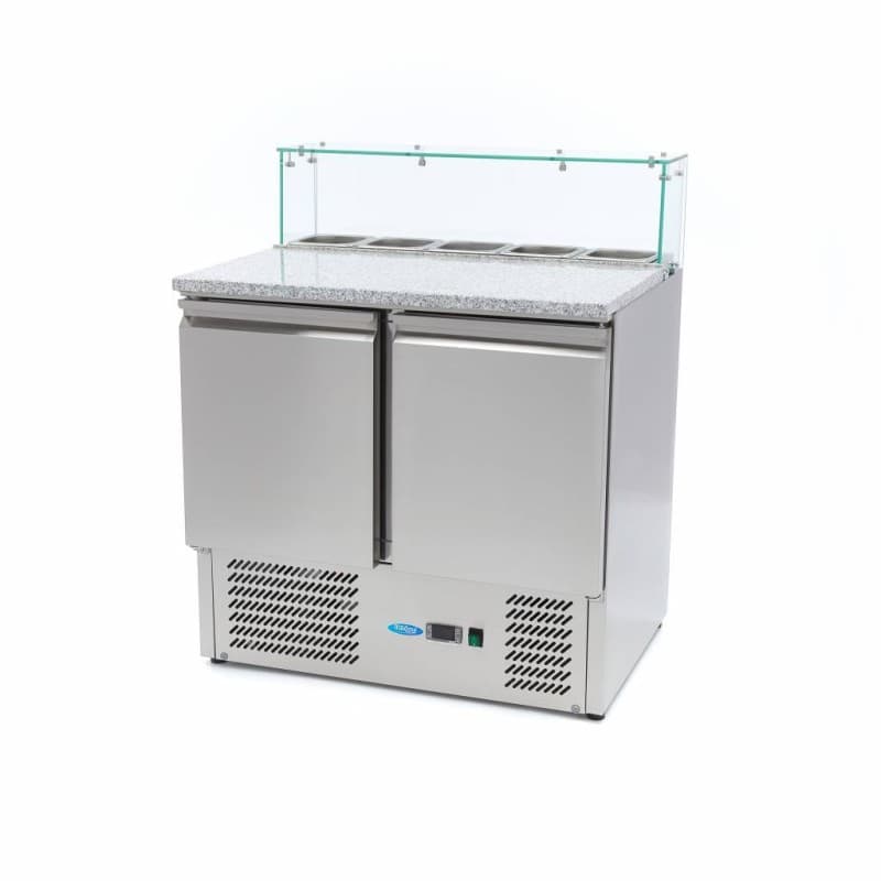Réfrigérée Pizza Tableau Verre 2/285L PROMO