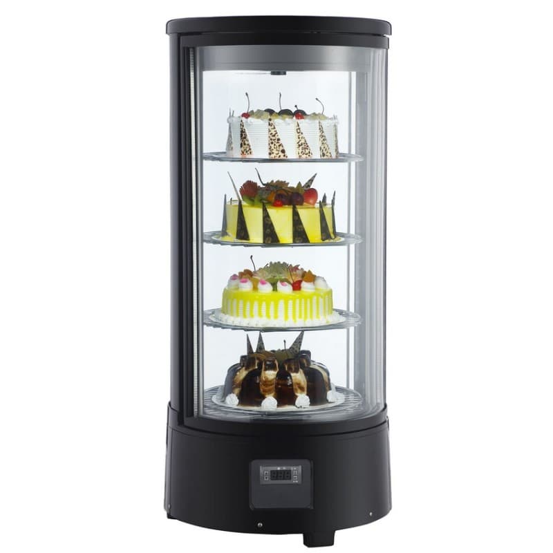 Vitrine réfrigérée rotative 72L COMBISTEEL