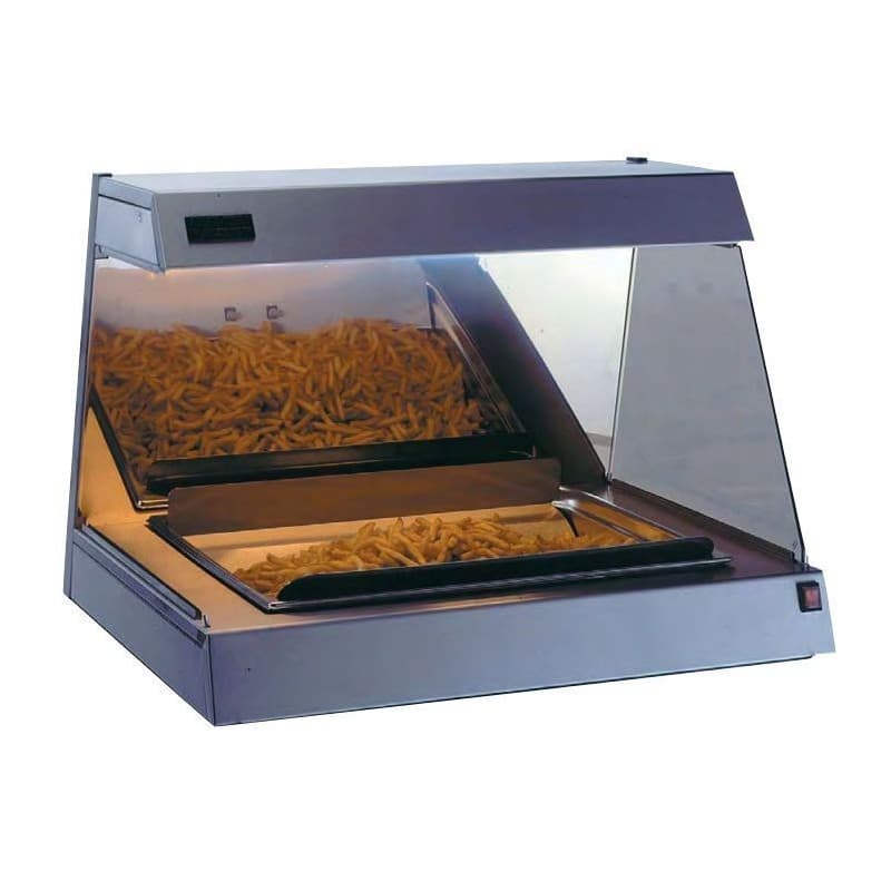 Vitrine chaude pour frites à poser VIZU VIZU