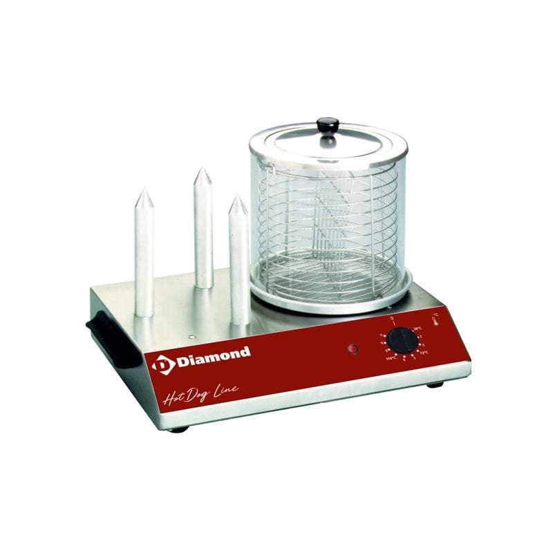 Chauffe saucisses électrique 3 plots DIAMOND