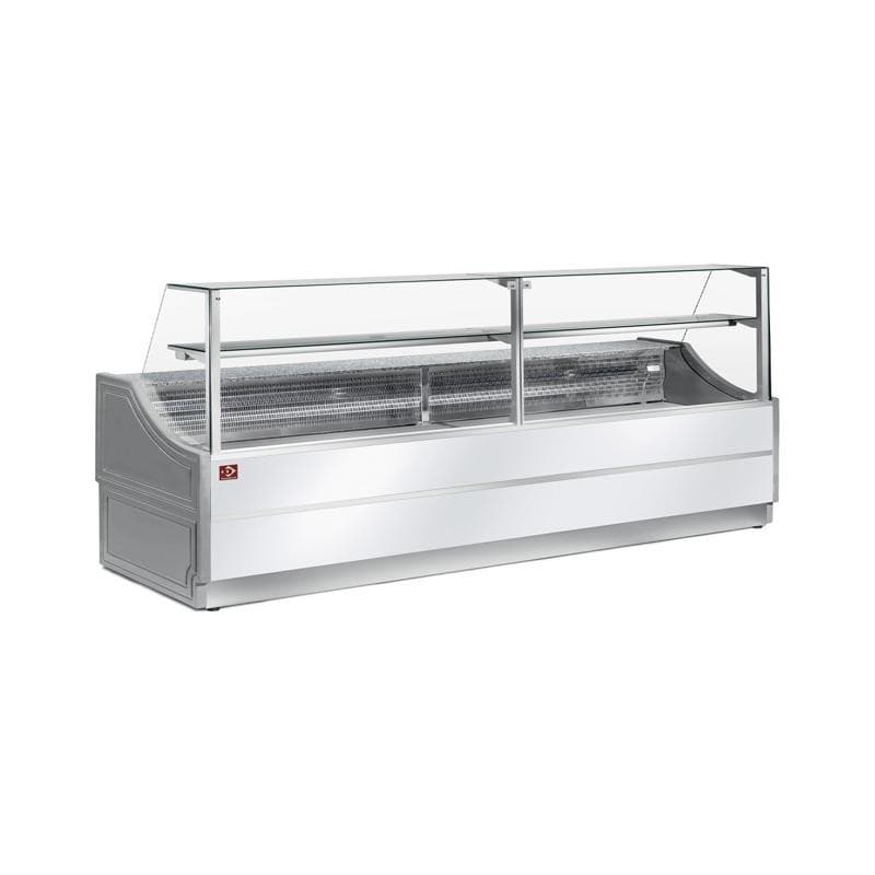 Vitrine réfrigérée OL150/A2-R avec réserve DIAMOND