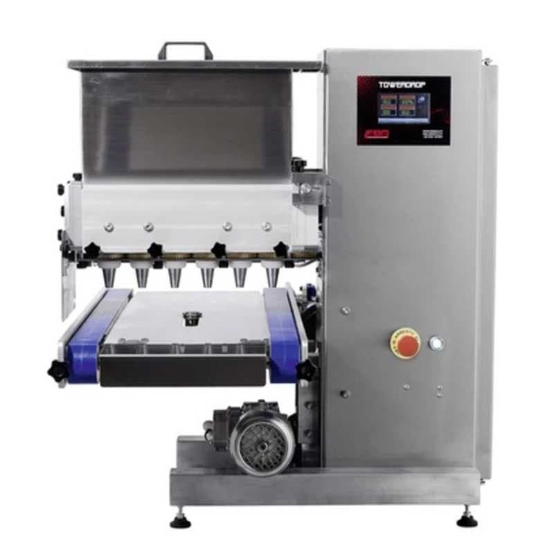 Dresseuse avec coupe-fil sur table TOWER DROP FBM