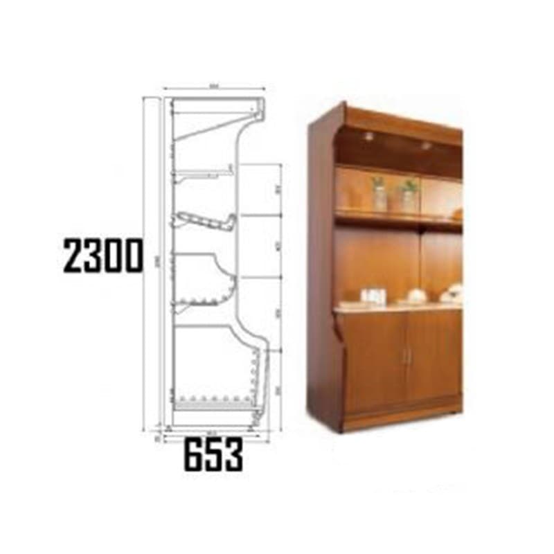 Présentoir boulangerie 720 mm