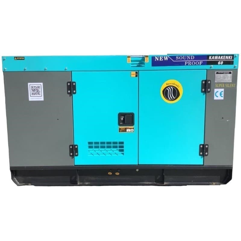 Groupe électrogène diesel silencieux 60 KVA Kawakenki