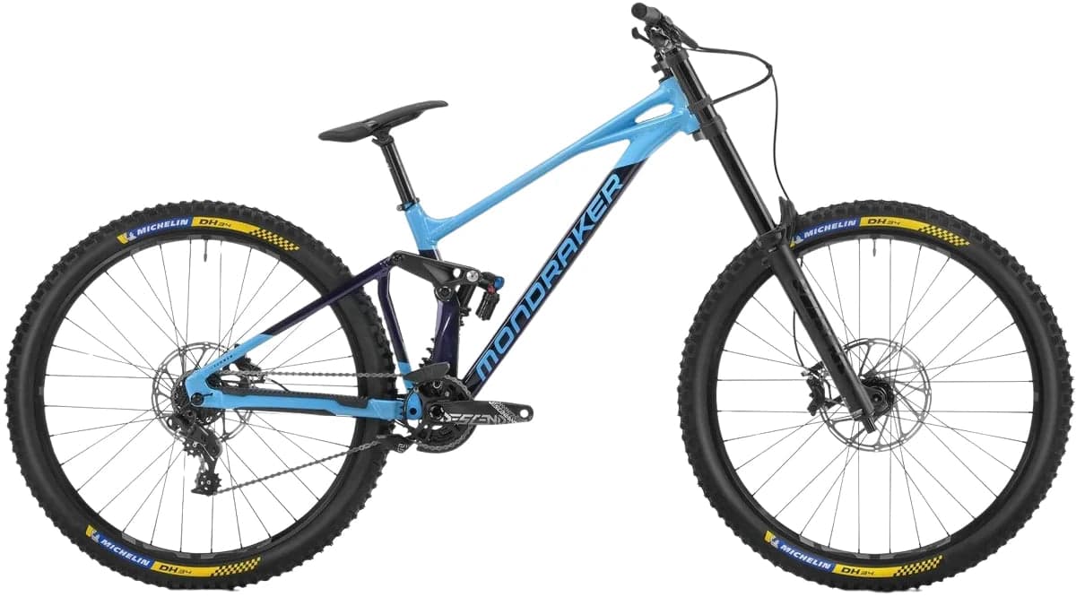 Mondraker Summum R MX Glanzend Diep Paars / Lichtblauw