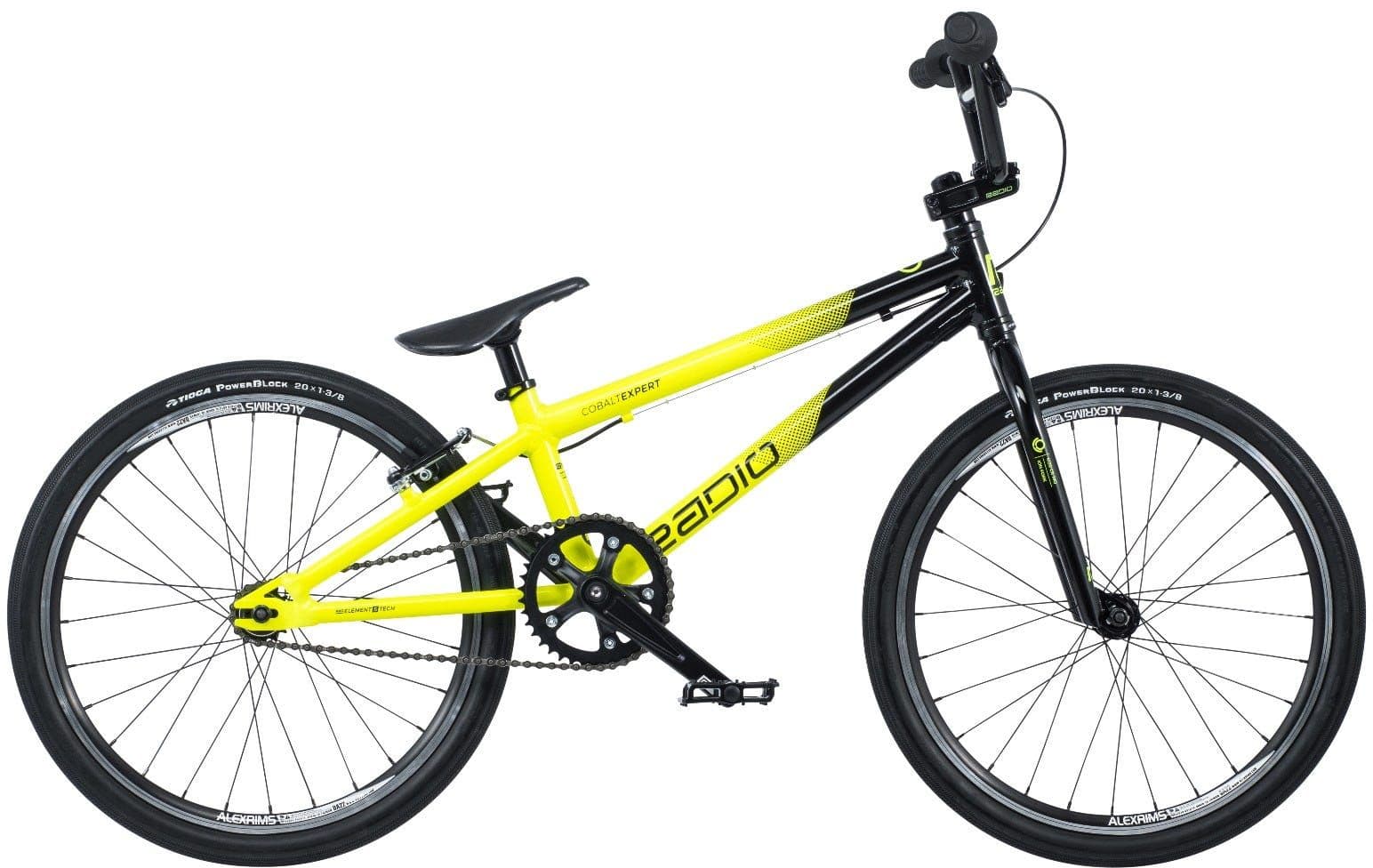 Radio BMX Cobalt Expert zwart/neongeel