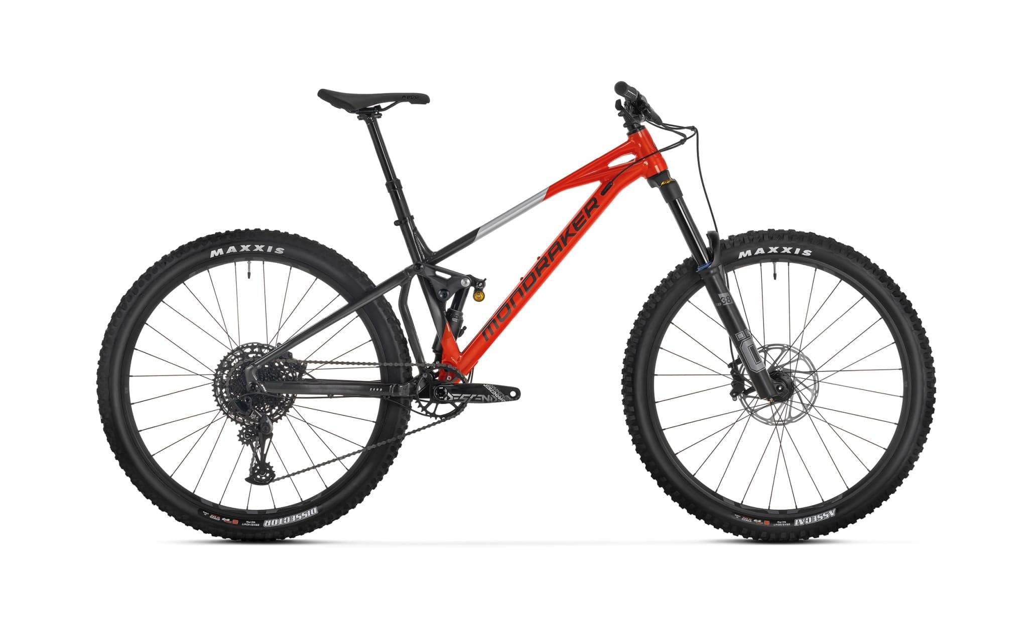 Mondraker SUPERFOXY R Rood/Grijs/Zilver - M