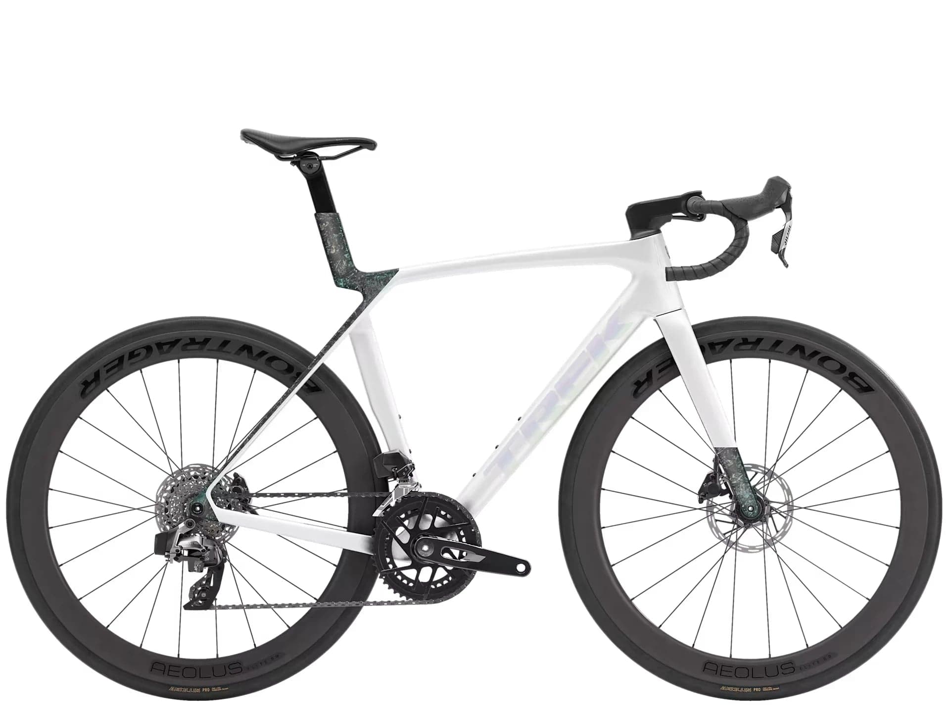 Trek Madone SL 6 AXS Gen 8 Crystal White/Smoke 2026 - Standard