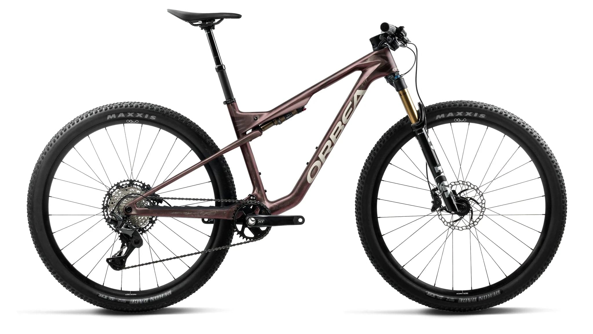 Orbea Oiz M20 Burning Ashes C. View (Matt) - Ivory White (Gloss) 2027 - S