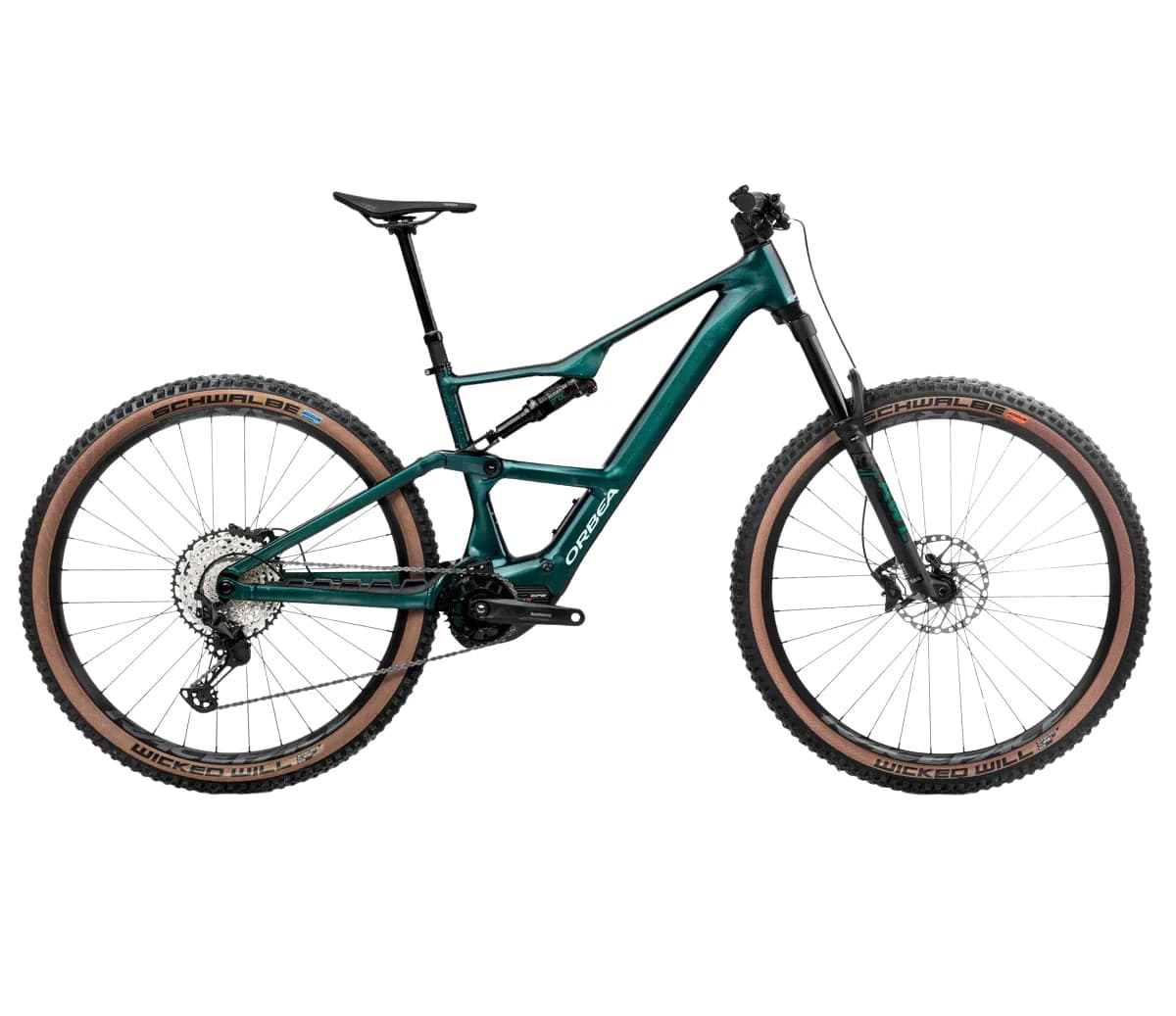 Orbea Rise SL H20 630W Escape Green-Splash Ice Green - XL