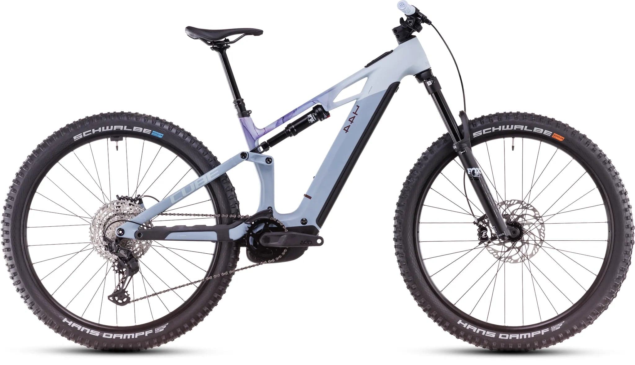 Cube Stereo Hybrid ONE44 HPC Race 800 duifblauw - S