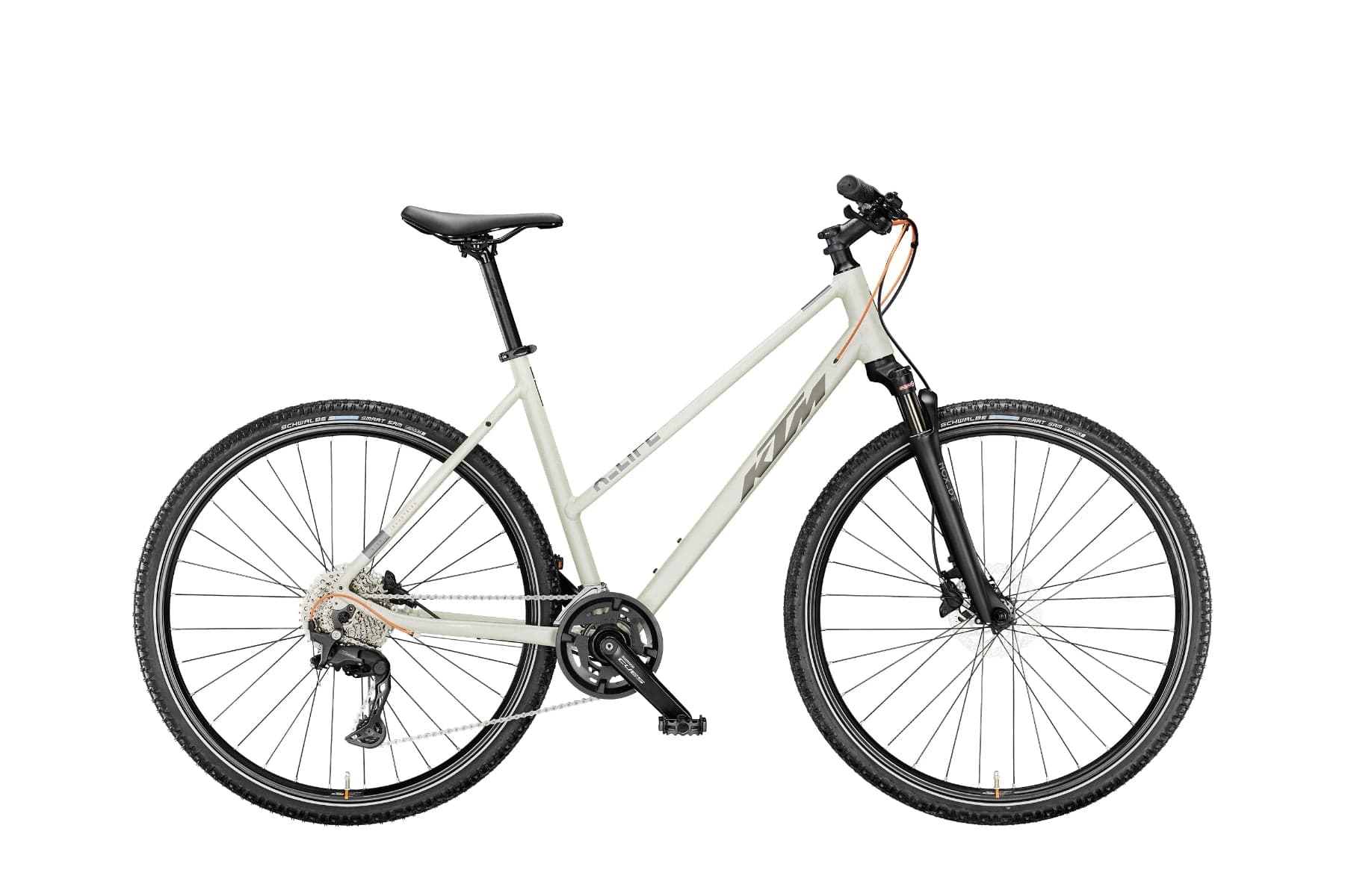 KTM X-LIFE ACTION Trapeze Dew Silver Matt (Grijs & Oranje) - XL