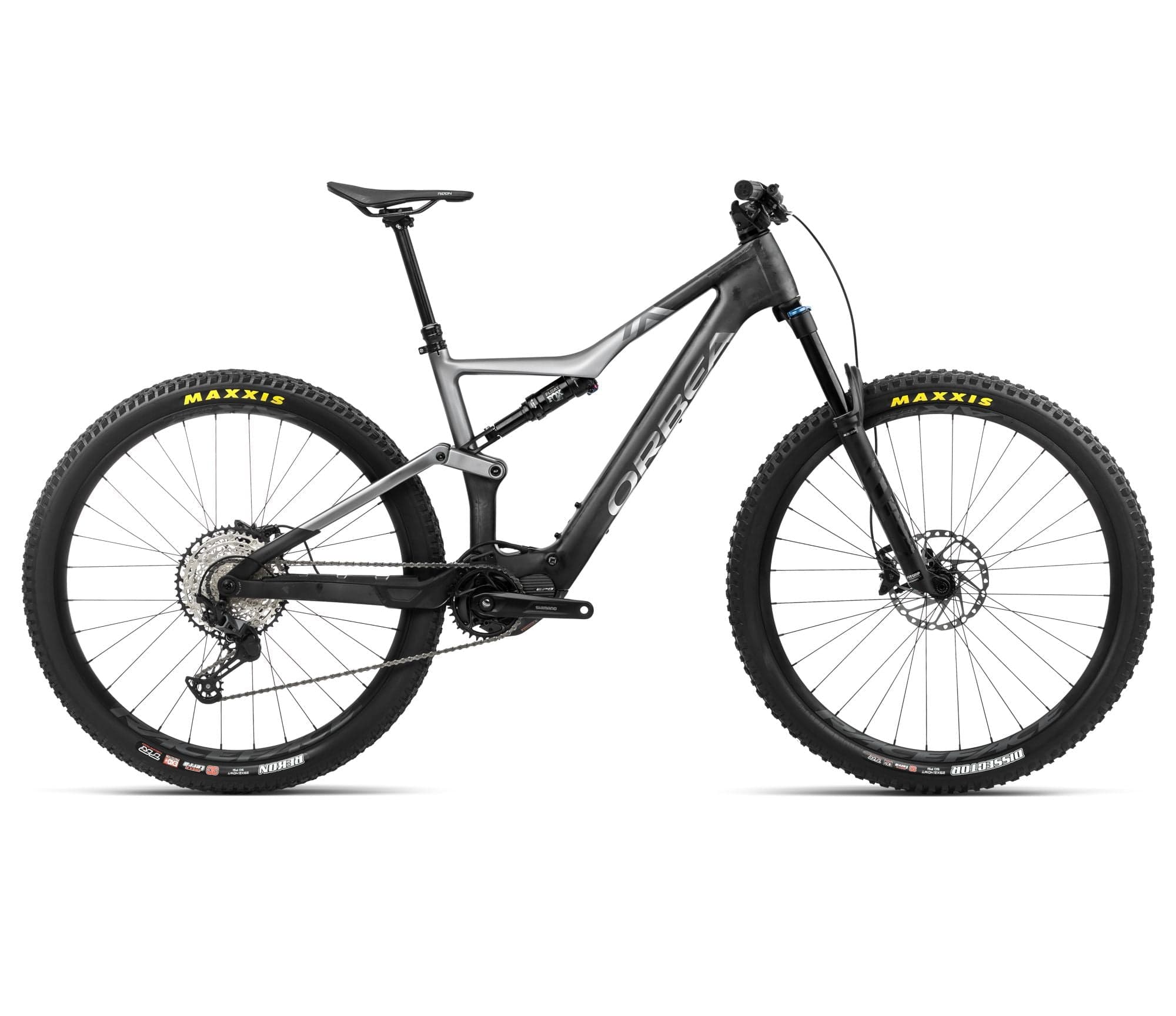 Orbea RISE M20 Carbon Raw/Shark Grey - M