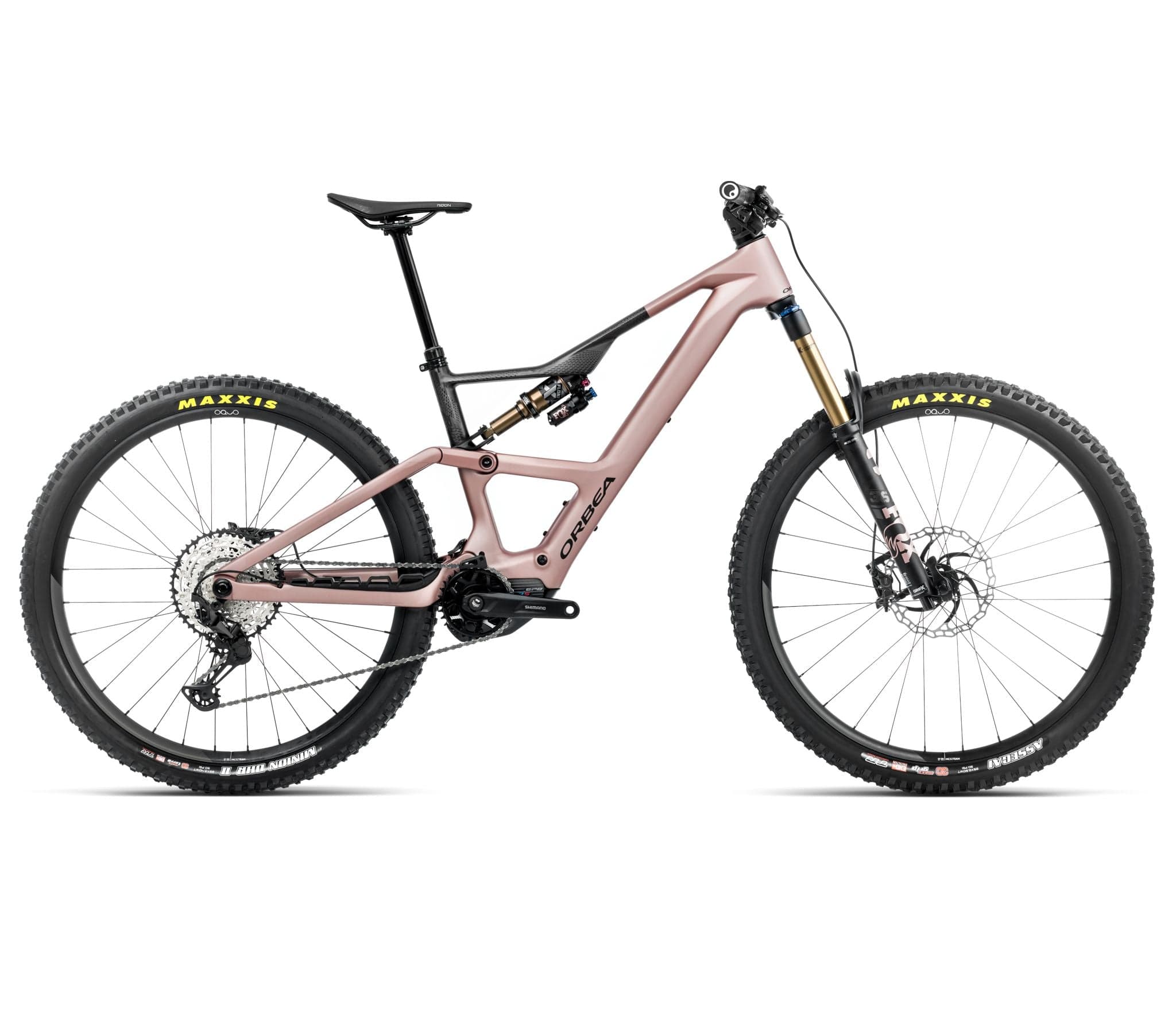 Orbea RISE LT M10 420W Desert Rose - Carbon Raw - M