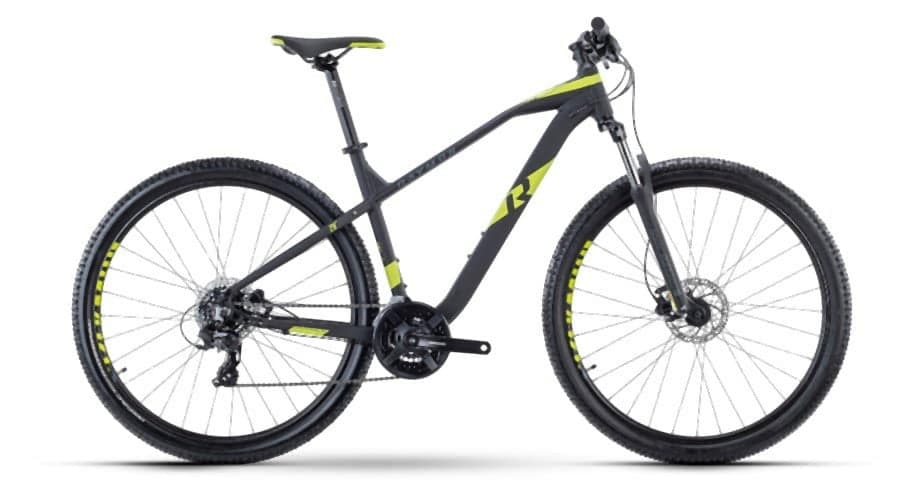 Raymon HardRay Nine 2.0 Zwart/Lime Mat - S