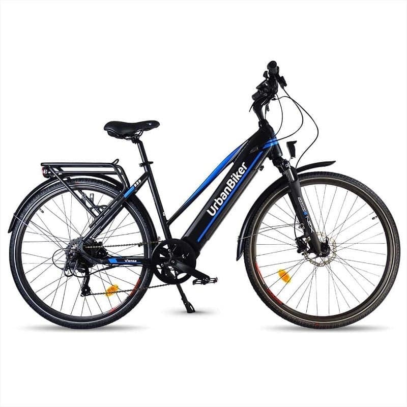 Urbanbiker VIENA 26" VTC électrique - Bleu - 960 Wh