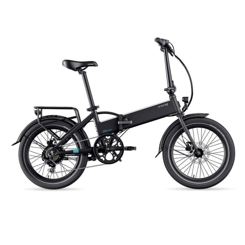 Vélo Electrique Pliant Legend Monza - Noir - PANASONIC 36V 14AH (504WH)