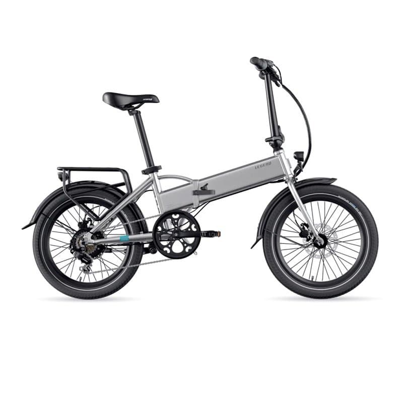 Vélo électrique Legend Monza - Gris - PANASONIC 36V 14AH (504WH)
