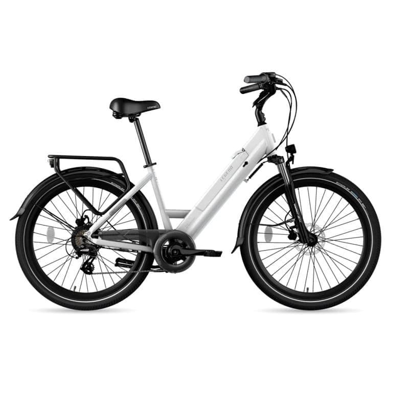 Vélo électrique Legend Milano - Blanc - SANYO / PANASONIC 36V 10.4AH (374WH)